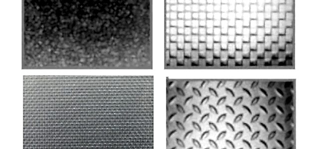 Desenli Paslanmaz Sac Nokta Kare Deri