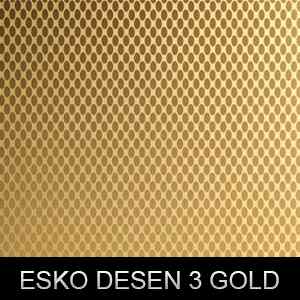 Paslanmaz Gold Desen 3