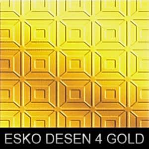 Paslanmaz Gold Desen 4