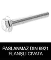 paslanmaz dınpaslanmaz dın 6921 flansli cıvata 6921 flansli civata