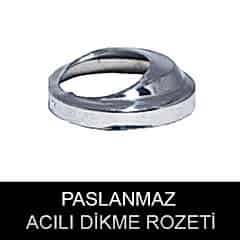 paslanmaz boru açılı dikme rozeti