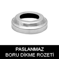 paslanmaz boru dikme rozeti