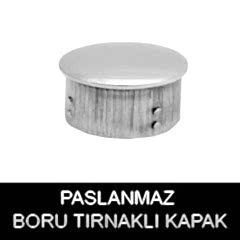paslanmaz boru tırnaklı kapak