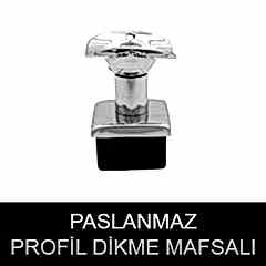 paslanmaz profil dikme mafsalı