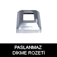 paslanmaz profil dikme rozeti