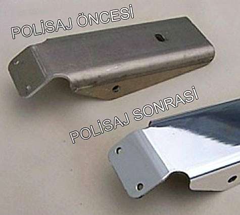 polisaj öncesi ve sonrası